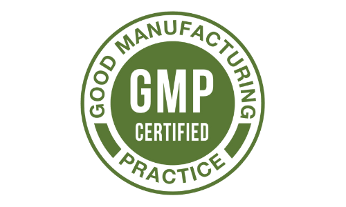 gmp-certified quality standards badge for mitolyn